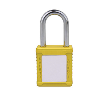 Cadeado de Segurança – Plástico Revestido Cadeado de Segurança – Plástico Revestido